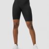 Dam ICIW Seamless | Define Seamless Logo Biker Shorts Black