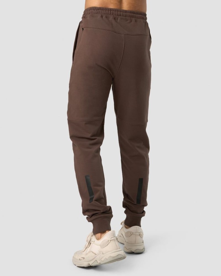 Herr ICIW Byxor | Stride Sweat Pants Men Dark Brown