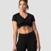 Dam ICIW T-Shirts | Scrunch T-Shirt Black Wmn