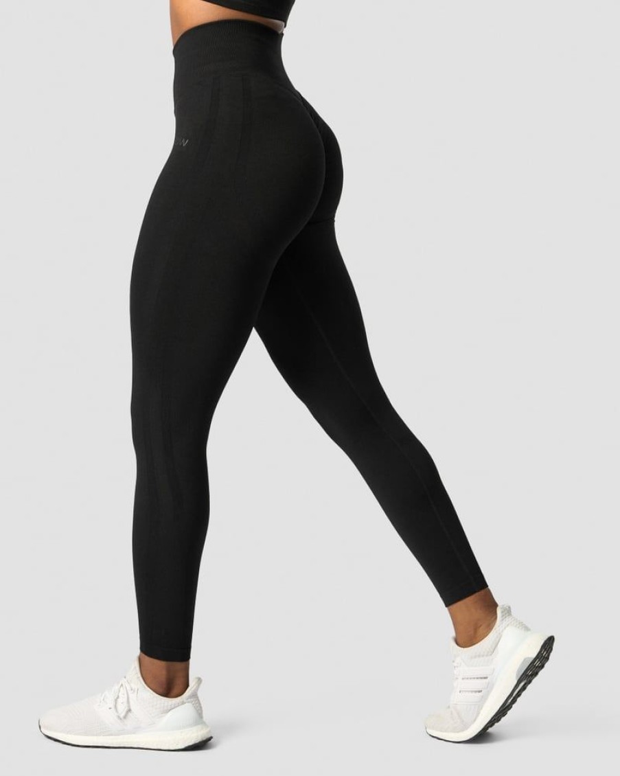 Dam ICIW Tights & Leggings | Rush Seamless Tights Black