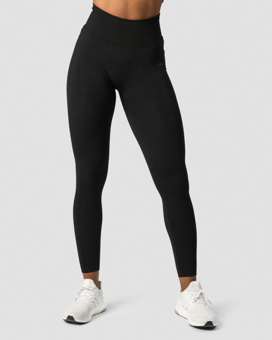 Dam ICIW Tights & Leggings | Rush Seamless Tights Black