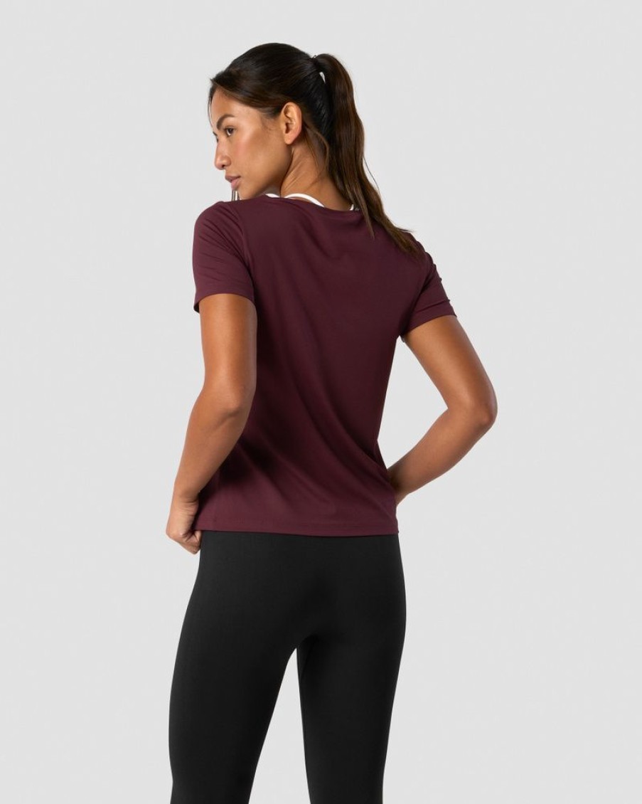 Dam ICIW T-Shirts | Training T-Shirt Wmn Burgundy