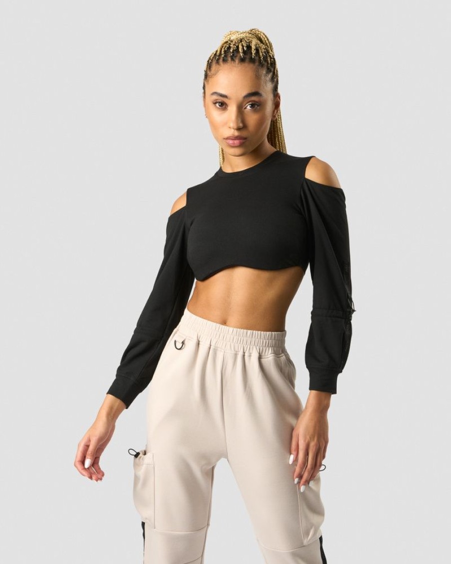 Dam ICIW Langarmat | Stance Cropped Long Sleeve Wmn Black