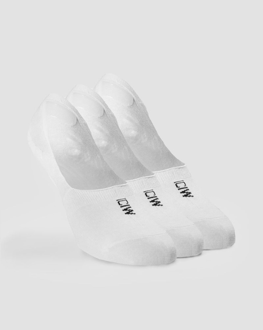 Dam ICIW Strumpor | Invisible Socks 3-Pack White