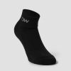 Dam ICIW Strumpor | Training Half Socks Black