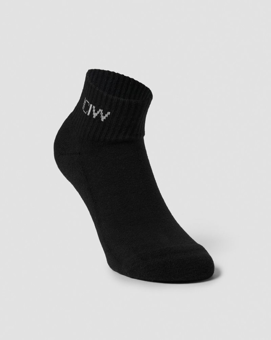 Dam ICIW Strumpor | Training Half Socks Black