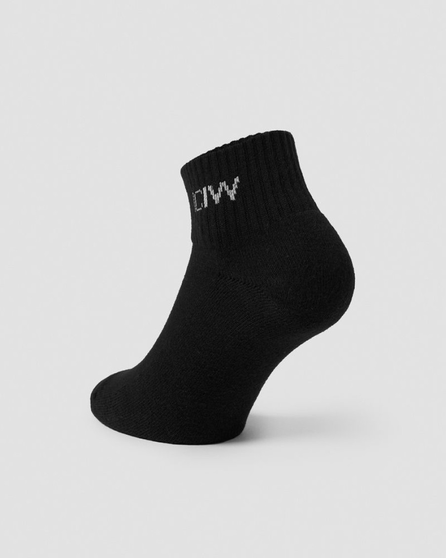 Dam ICIW Strumpor | Training Half Socks Black