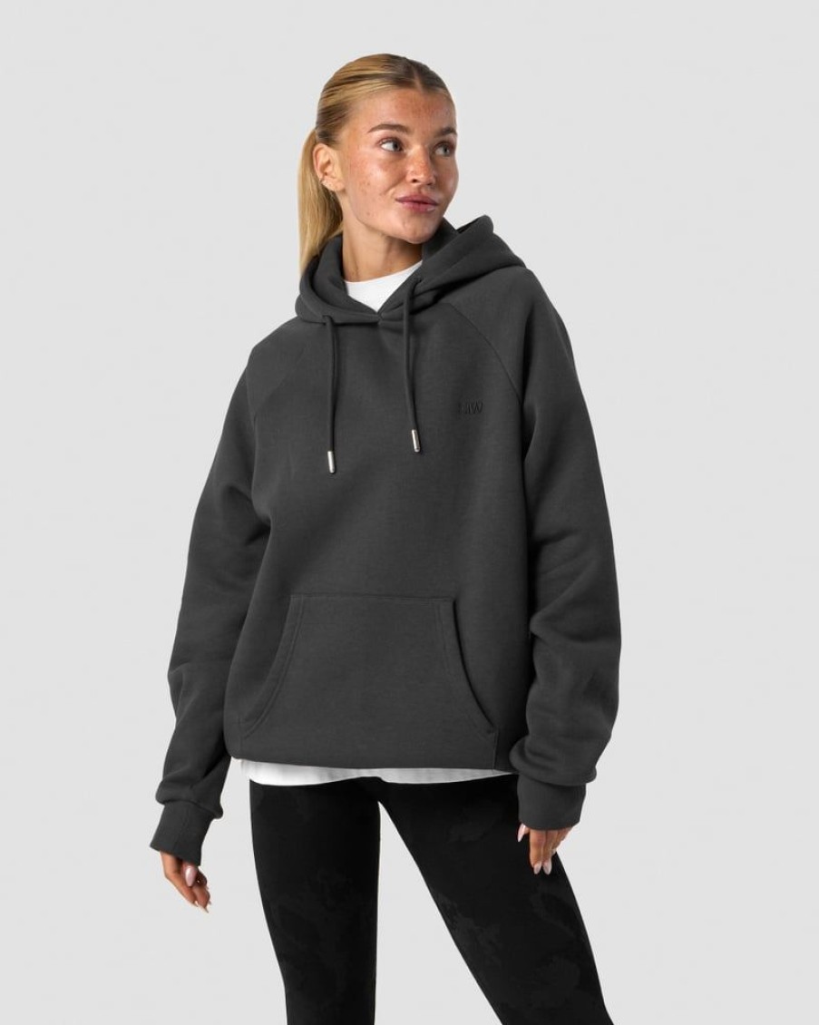 Dam ICIW Langarmat | Everyday Hoodie Wmn Dark Grey