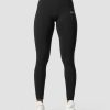 Dam ICIW Tights & Leggings | Ribbed Define Seamless Tights Black