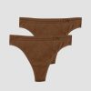 Dam ICIW Seamless | Everyday Seamless Thong 2-Pack Cinnamon