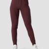 Dam ICIW Byxor | Stride Sweatpants Wmn Burgundy