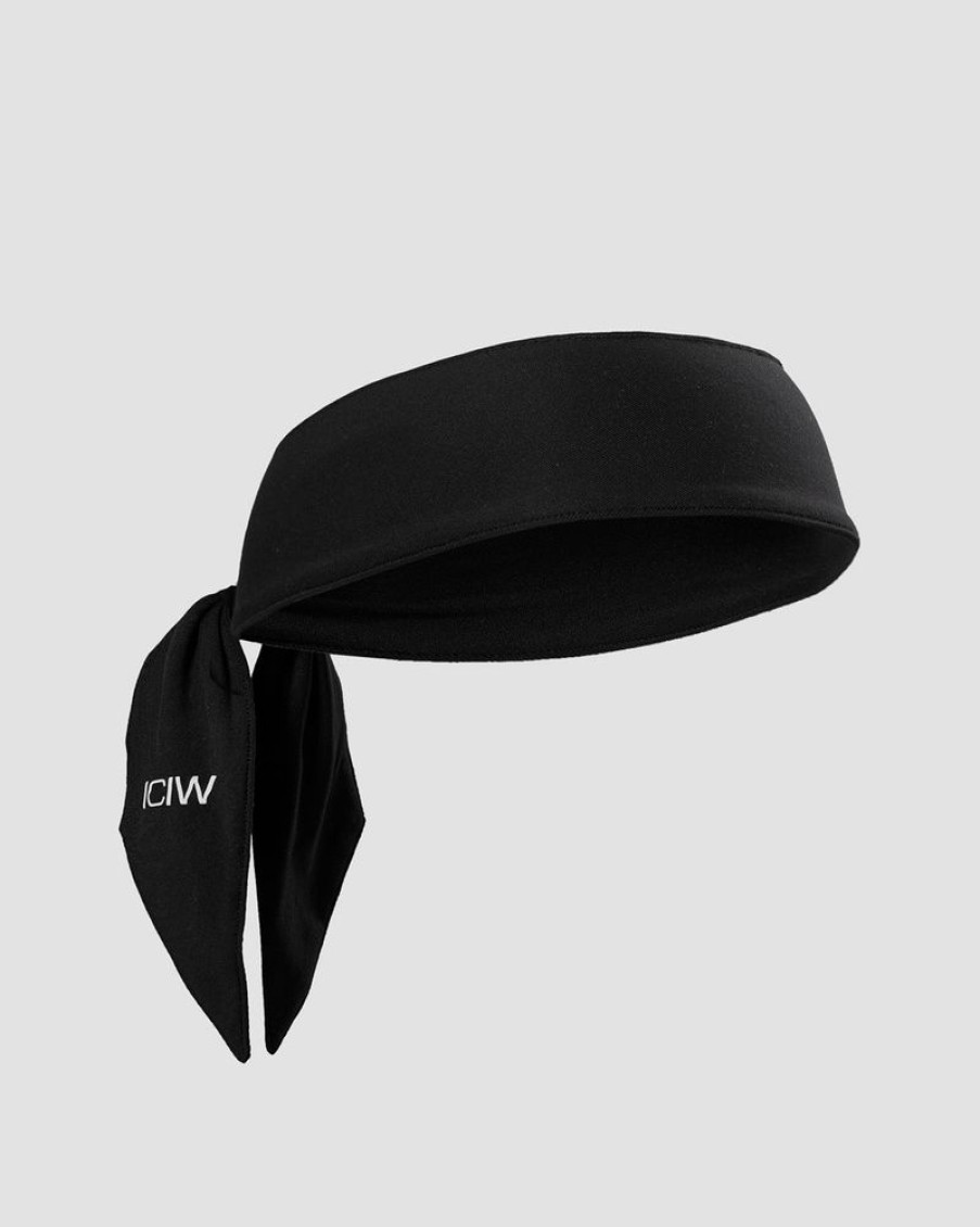 Dam ICIW Harband | Tie Headband Black