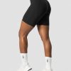 Dam ICIW Shorts | Scrunch V-Shape Pocket Biker Shorts Black