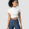 Dam ICIW T-Shirts | Mercury Cropped T-Shirt Wmn White