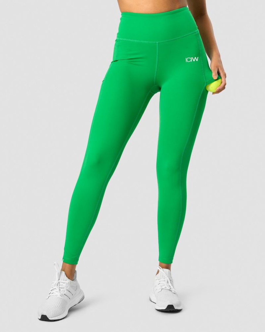 Dam ICIW Tights & Leggings | Training Tights Bright Green