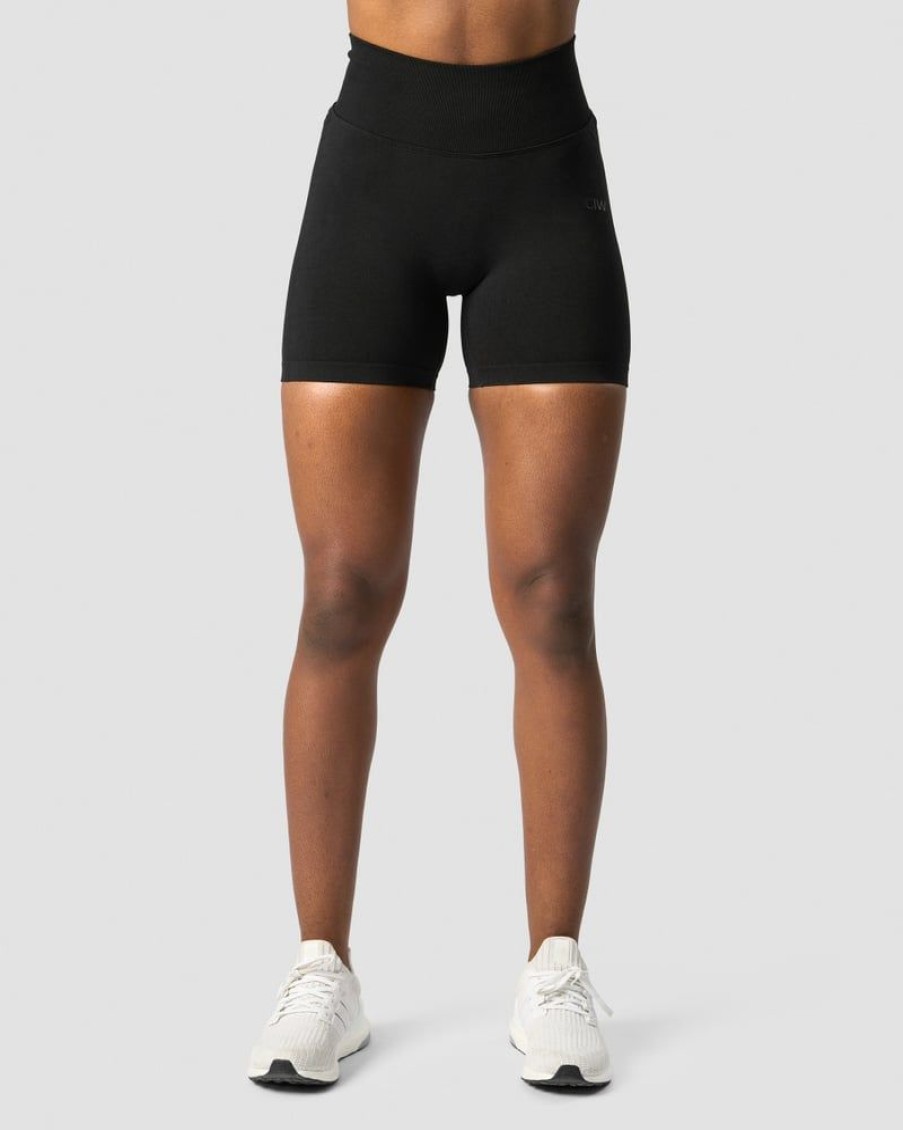 Dam ICIW Seamless | Rush Seamless Shorts Black