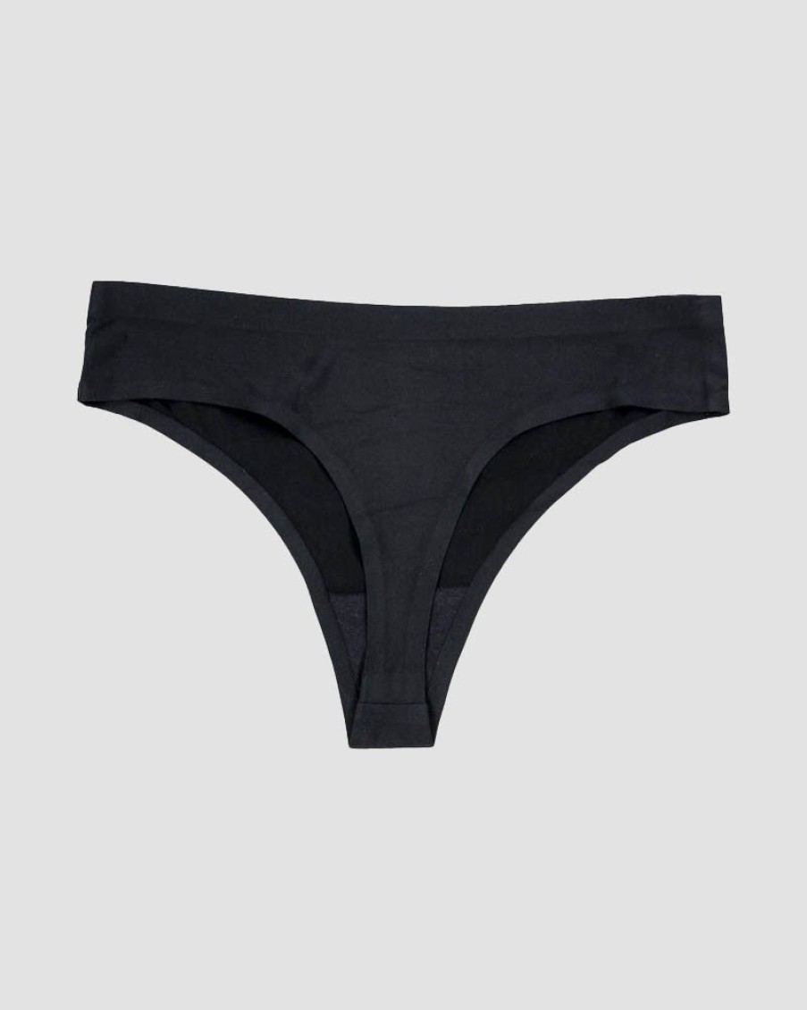 Dam ICIW Underklader | Invisible Thong Black