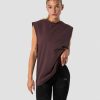 Dam ICIW Traningslinnen | Everyday Cotton Tank Top Burgundy