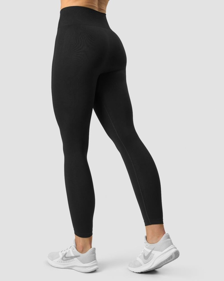 Dam ICIW Tights & Leggings | Define Seamless Tights Black/Black