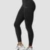 Dam ICIW Tights & Leggings | Classic High Waist Tights Black Wmn