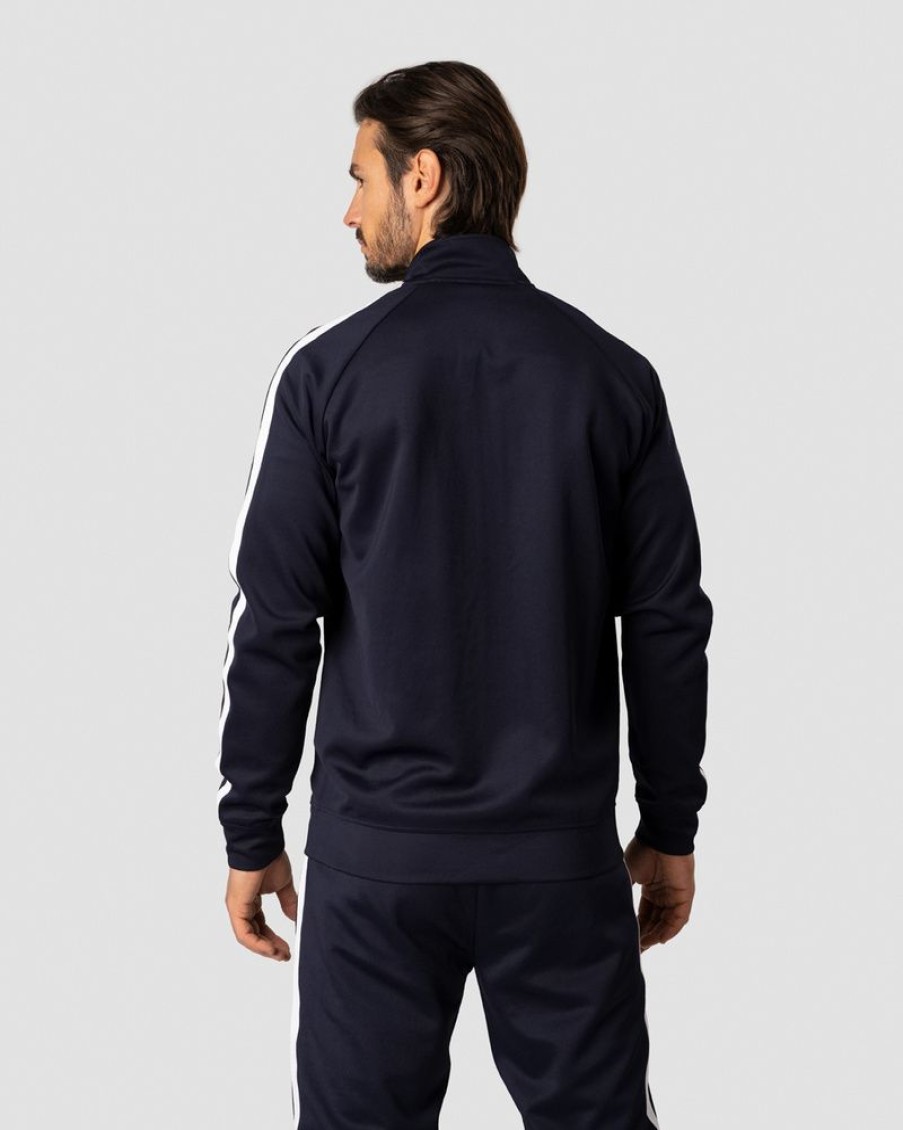 Herr ICIW Langarmat | Track Zip Jacket Navy Men