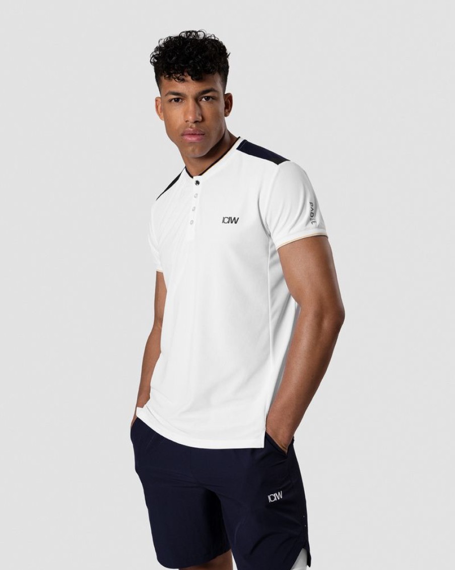 Herr ICIW T-Shirts | Smash Padel Polo White Men