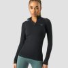 Dam ICIW Seamless | Everyday Seamless 1/4 Zip Wmn Black