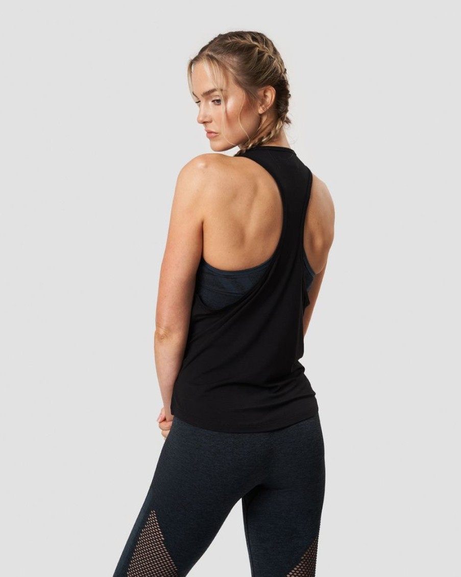 Dam ICIW Traningslinnen | Everyday Racerback Tank Top Black