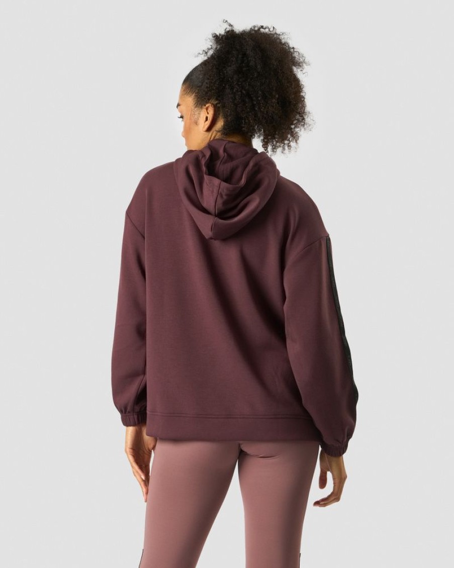 Dam ICIW Langarmat | Stance Hoodie Wmn Burgundy