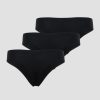 Dam ICIW Underklader | Invisible Thong 3-Pack Black