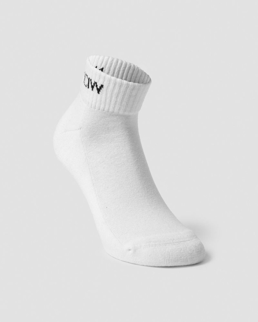 Dam ICIW Strumpor | Training Half Socks White