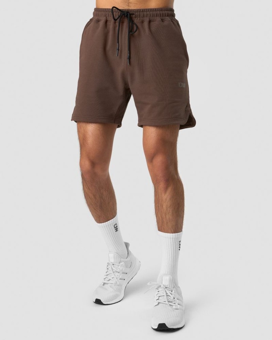 Herr ICIW Shorts | Stride Sweat Shorts Men Dark Brown