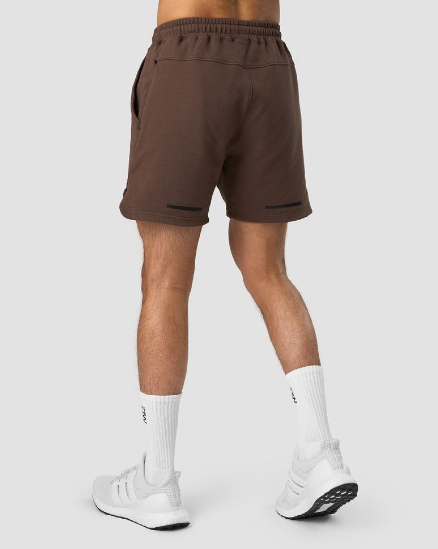 Herr ICIW Shorts | Stride Sweat Shorts Men Dark Brown